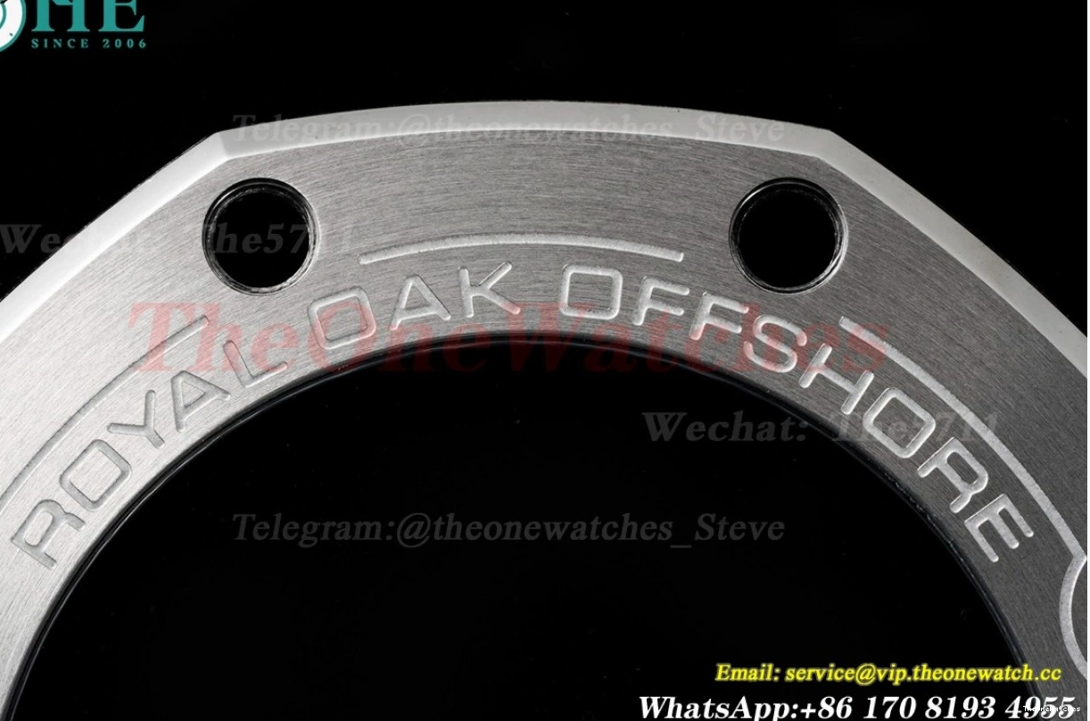 42mm Royal Oak BF 15720 Stk SS Offshore A4308 Green Diver RU 0302